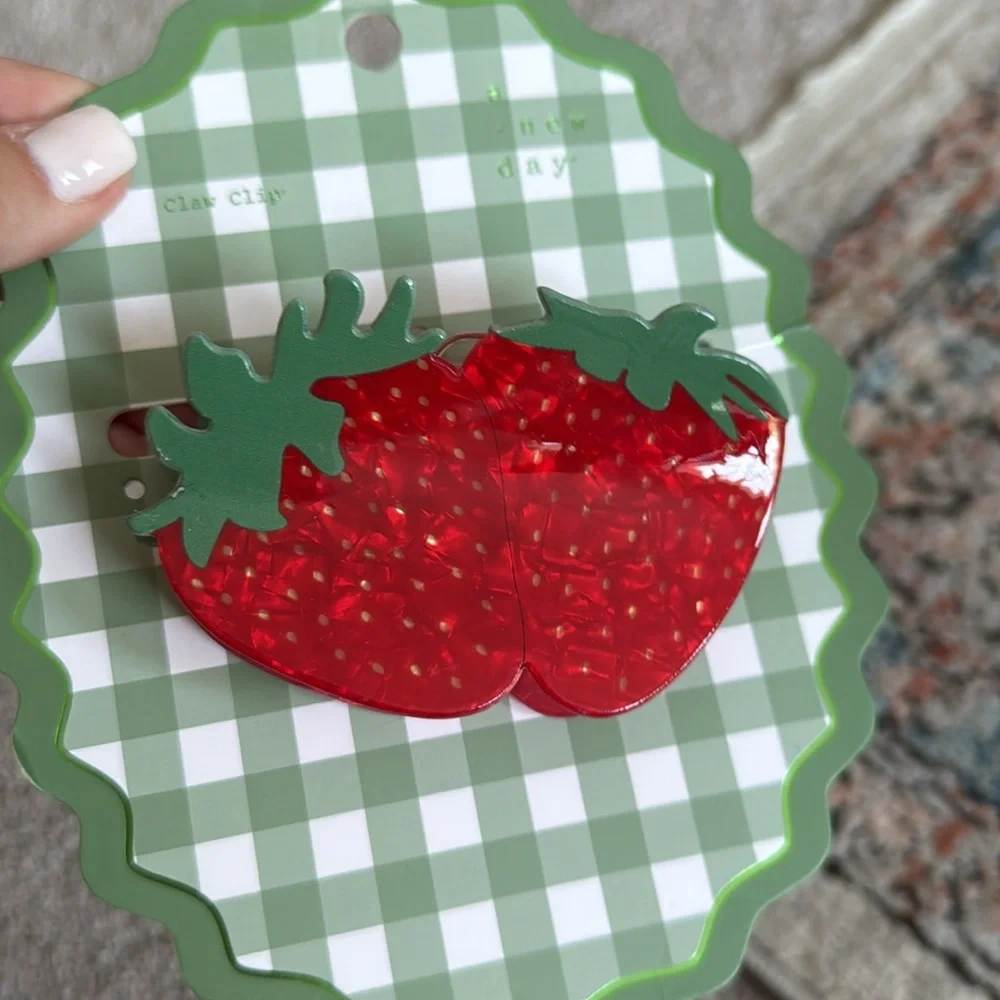 NEW- A New Day Fruit Hairclips